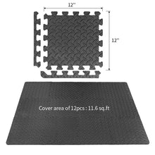 Load image into Gallery viewer, 12Pcs Mats and Home Gym Floor Foam Mats
